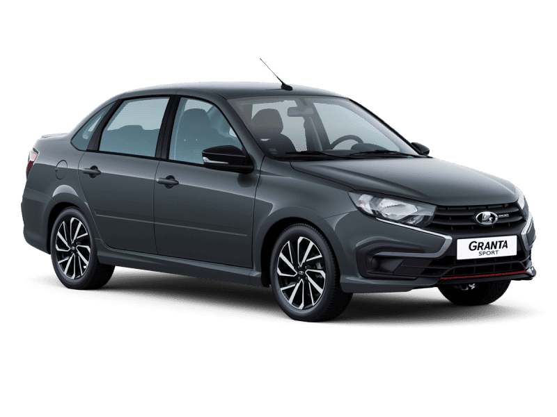 Купить Lada Granta Sport Седан в Челябинске - СЕРЕБРИСТО-ТЕМНО-СЕРЫЙ "БОРНЕО" (633) - МЕТАЛЛИК